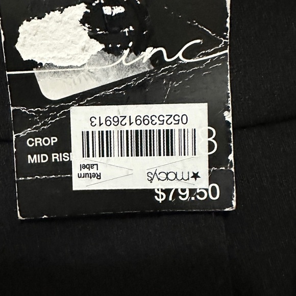 260 INC International Concepts | NWT Black Flare Leg Ruffle Hem Pants (Size 8) - Picture 7 of 14